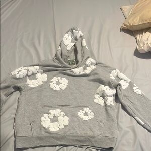 Gray Denim Tears hoodie